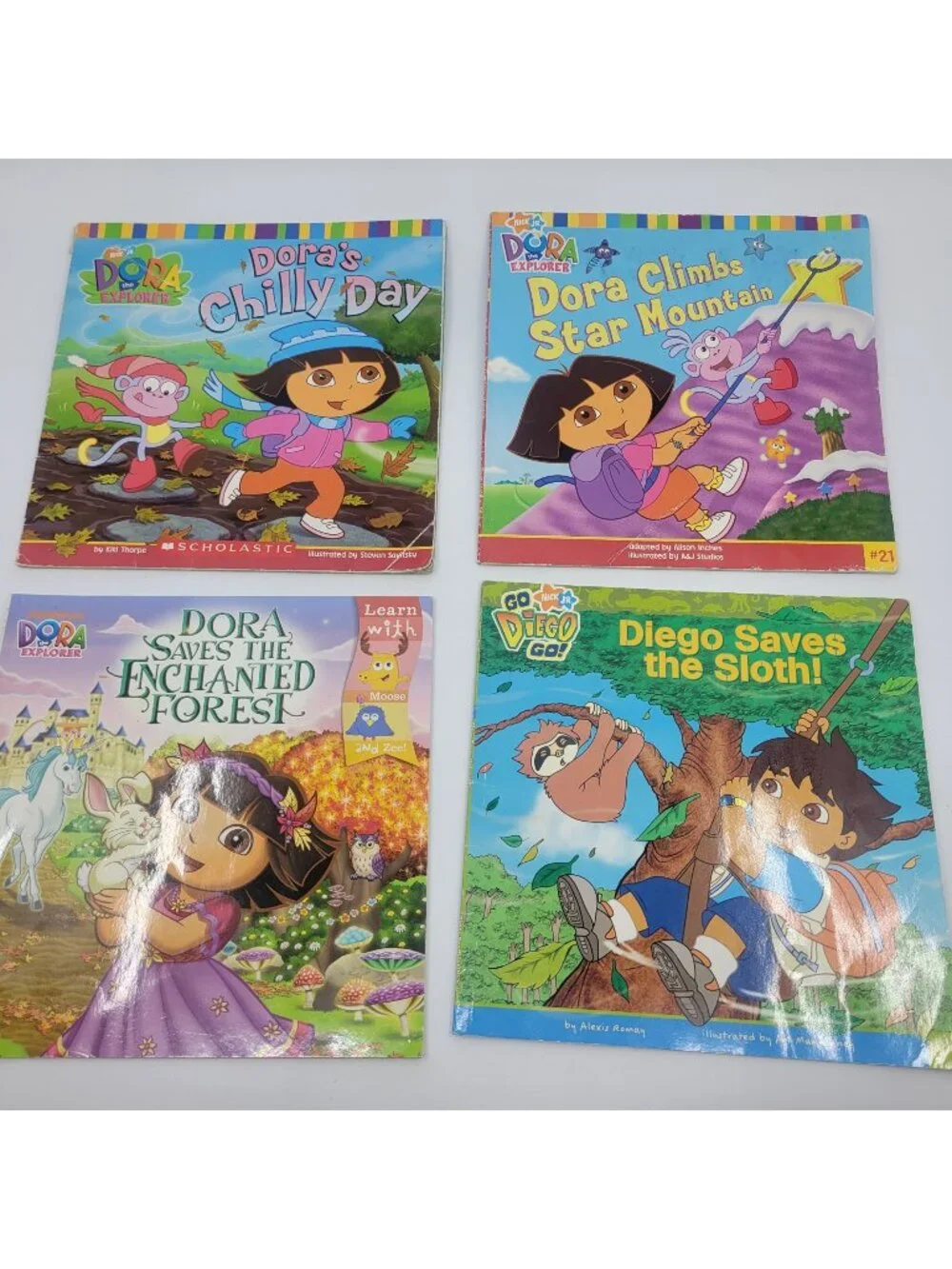 Dora the Explorer Lot of Children's Books - BK080